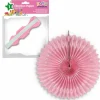 Abanico rosa 25cm