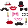Accesorios para Photocall Party 12 pcs. Gigantes