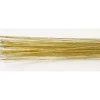 Alambre para flores dorados calibre 24