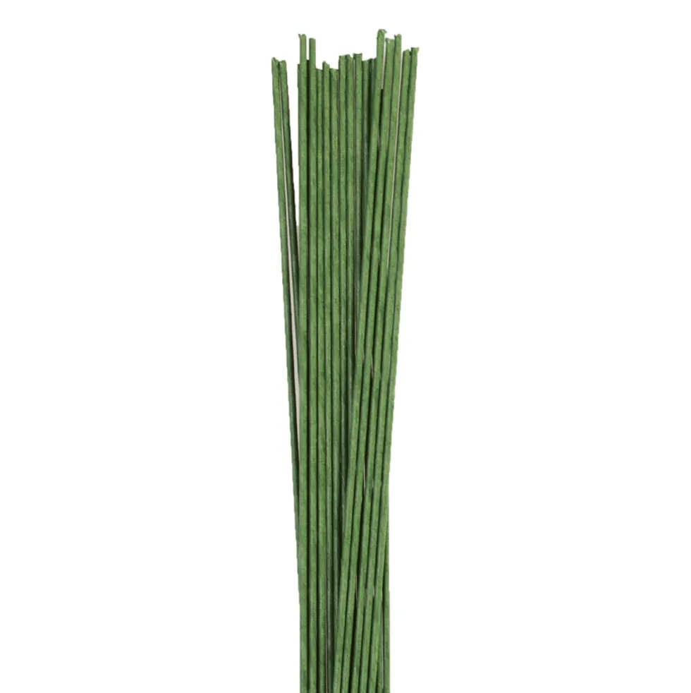 Alambre para Flores Verde Calibre 28 - 50 ud - PME
