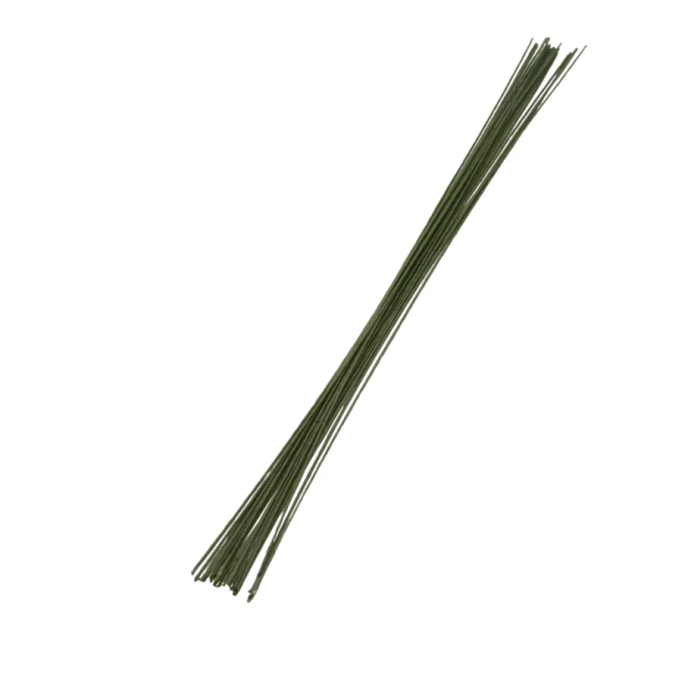 Alambres para Flores Verdes Nº 24 - 20 Ud - Pastkolor