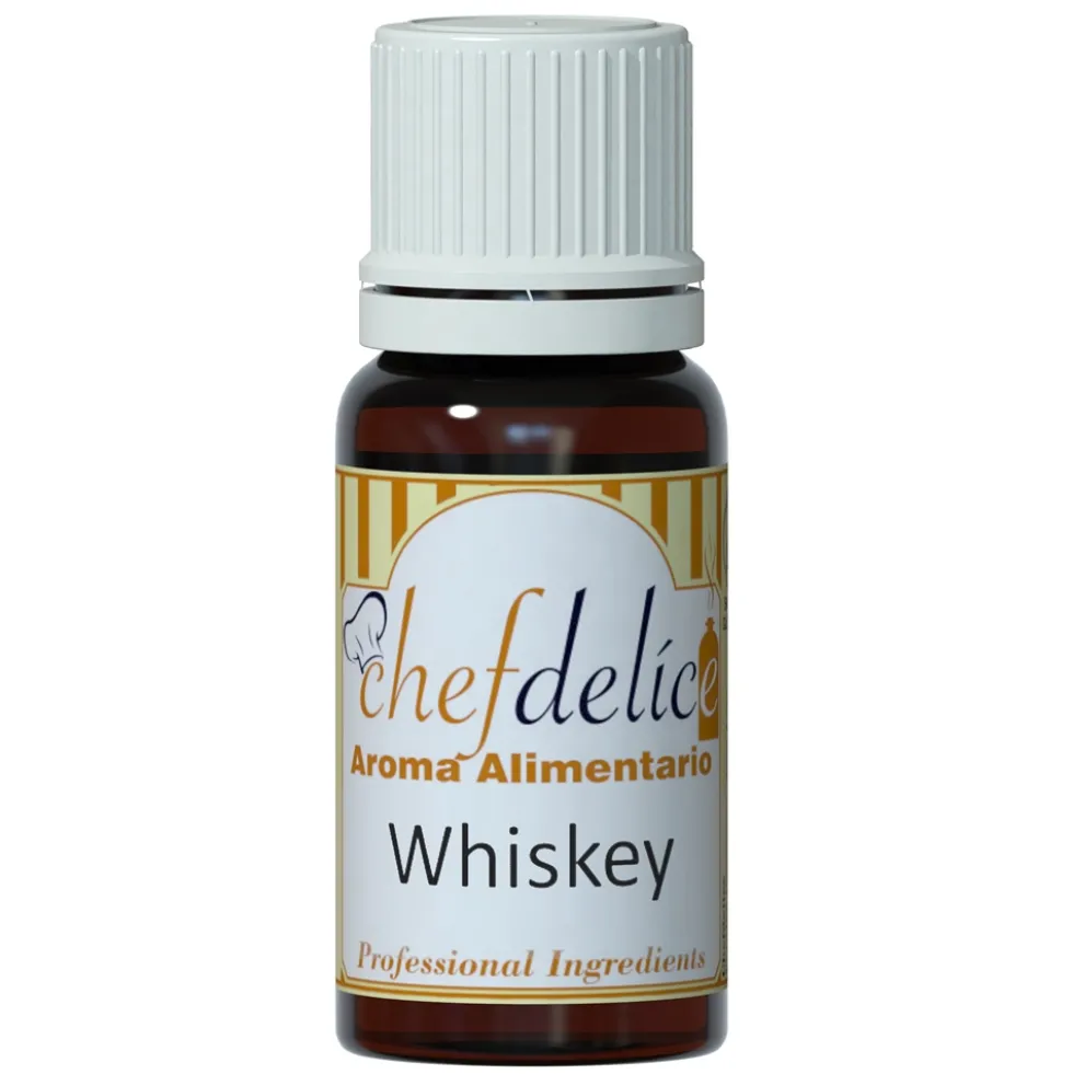 Aroma Concentrado de Whiskey 10 ml - Chef Delice