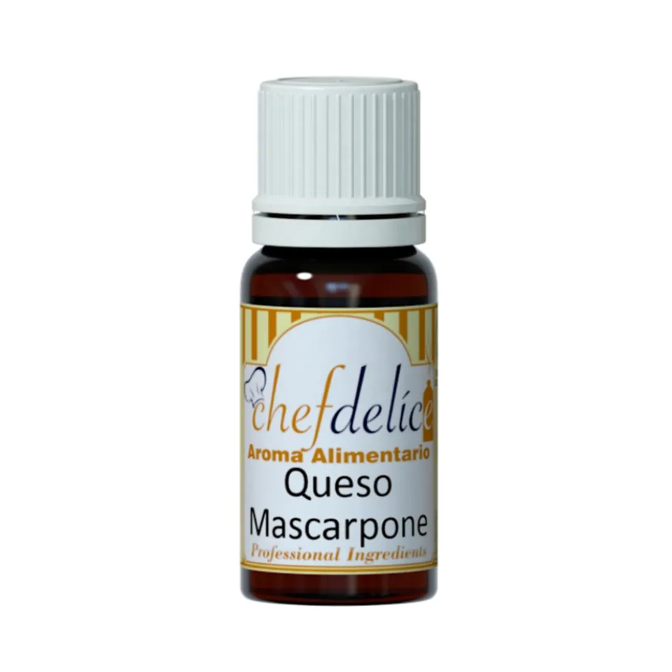 Aroma Concentrado Queso Mascarpone 10 ml - Chefdelice