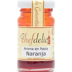 Aroma en pasta sabor Naranja Chef Delice