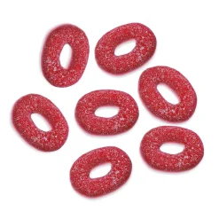Aros de Azúcar Fresa Pica 1 Kilo - Fini