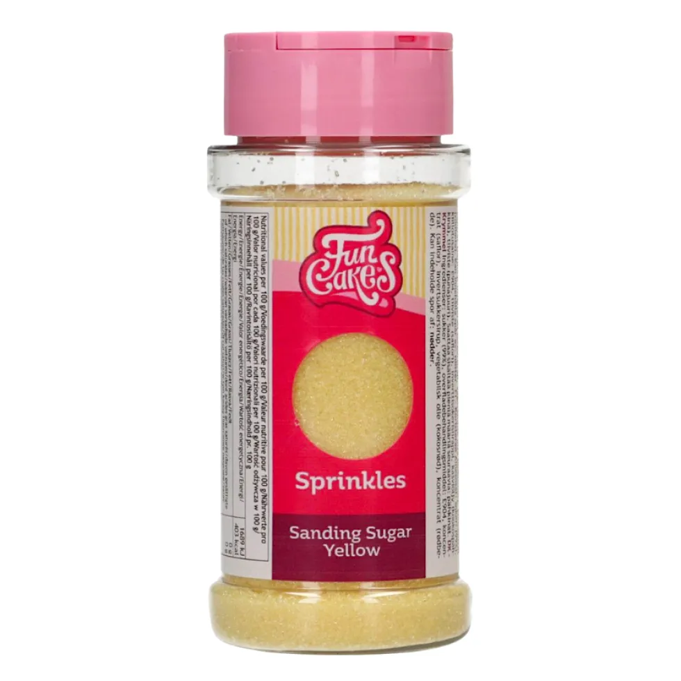 Azúcar de Grano Fino Amarillo 80 gr - Funcakes