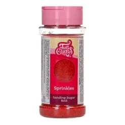 Azúcar de Grano Fino Rojo 80 gr - Funcakes