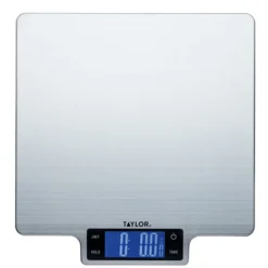 Balanza de Cocina Digital 10Kg Plataforma Grande - Taylor Pro