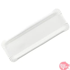 Bandeja Rectangular Blanca 45 x 13 cm - Pastkolor
