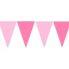 Banderín de Plástico Rosa y Fucsia 230 cm