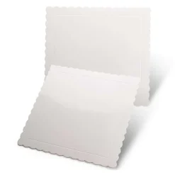 Base Cuadrada Blanca para Tartas 30 cm