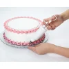 Base giratoria de Cristal para decorar y presentar tartas 30 cm