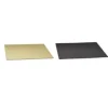 Base para Dulces Rectangular Oro/negro 30 x 40 cm