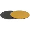 Base para Roscón de Reyes Negro/oro 32,5 cm