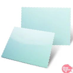 Base Rectangular Azul - 30 x 25 cm / 3 mm Grosor