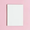 Base Rectangular Blanca de Madera 35 x 25 cm 2 ud
