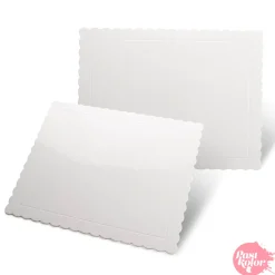 Base Rectangular Blanca - 30 x 25 cm / 3 mm Grosor