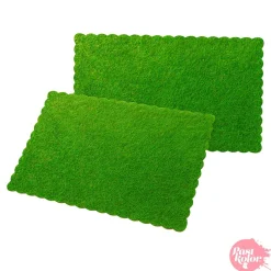 Base Rectangular Cesped - 40 x 30 cm