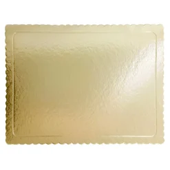 Base Rectangular Dorada 30 x 40 cm x 3 mm Grosor 10 ud