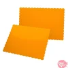 Base Rectangular Naranja 40 x 30 cm x 3 mm Grosor