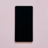 Base Rectangular Negra de Madera 30 x 15 cm 2 ud