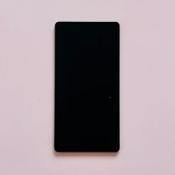 Base Rectangular Negra de Madera 30 x 15 cm 2 ud