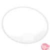 Base Redonda Blanca - 30 cm x 3 mm Grosor 10 ud
