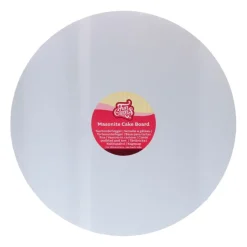 Base Redonda Blanca 35 cm x 5 mm Grosor - Funcakes