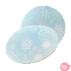 Base Redonda Copos de Nieve 20 cm x 3 mm Grosor