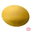 Base Redonda Dorada 28 cm x 3 mm Grosor 10 ud