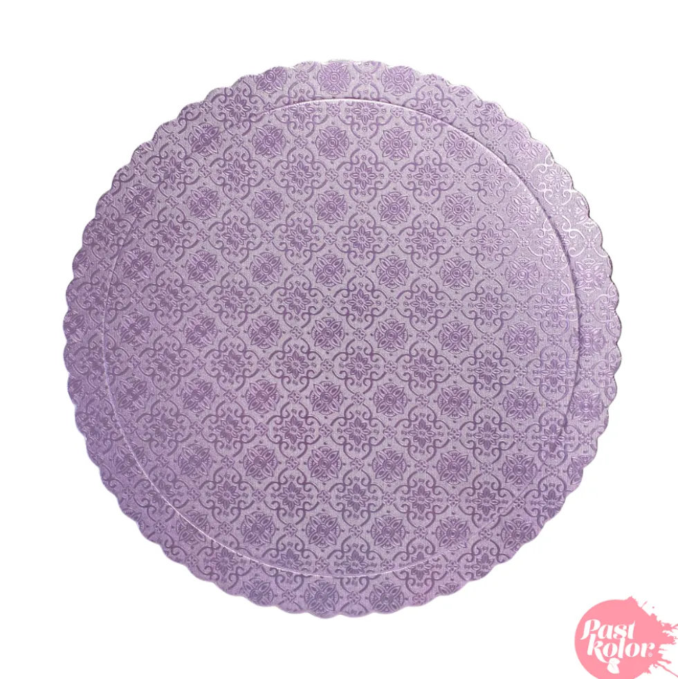 Base Redonda Lila 20 cm X 3 mm Grosor