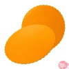 Base Redonda Naranja 20 cm x 3 mm Grosor