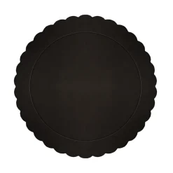 Base Redonda para Tarta Negra 20 cm