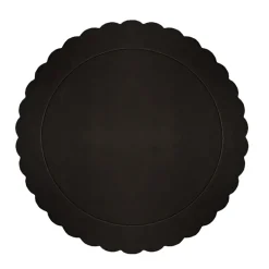 Base Redonda para Tarta Negra 25 cm