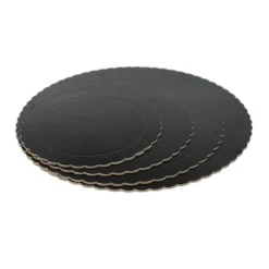 Base Redonda para Tarta Negra 30 cm