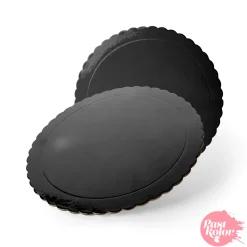 Base Redonda para Tarta Negra 35 cm