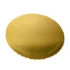 Base Redonda para Tarta Oro 24 cm 10 ud
