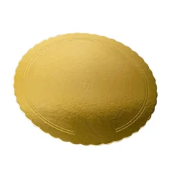 Base Redonda para Tarta Oro 24 cm 10 ud