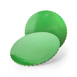 Base Redonda para Tarta Verde 25 cm