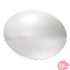 Base Redonda Plata - 30 cm x 3 mm Grosor 10 ud