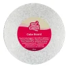 Base Redonda Plateada 17,5 cm - Funcakes