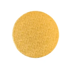 Base rígida redonda dorada 20 cm x 3 mm