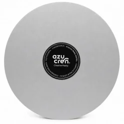 Base Rígida Redonda Plata Mate 30 cm x 3 mm
