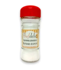 Bicarbonato de Amonio 60 gr - Chef Delice