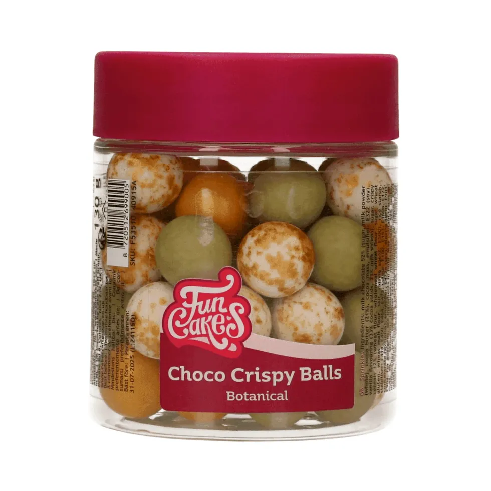 Bolas Crujientes de Chocolate - Botanical 130 gr - Funcakes
