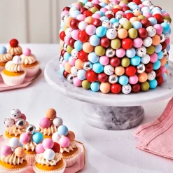 Bolas Crujientes de Chocolate Metallic Silver 130 gr - Funcakes