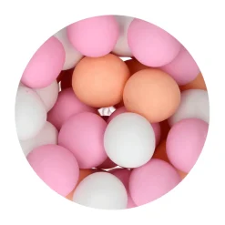 Bolas Crujientes de Chocolate Peachy Pink 130 gr - Funcakes
