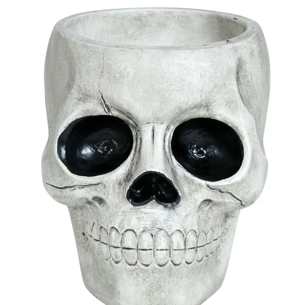 Bol Calavera para Chuches – Poliresina 15 x 12 cm