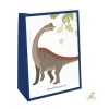 Bolsas de Papel con Pegatina Happy Dino 4 ud
