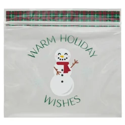 Bolsas para Dulces (Cierre Zip) Muñeco de Nieve 20 u - Wilton